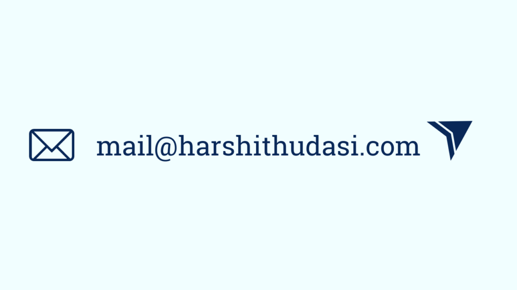 Harshith Udasi contact email, contact Harshith Udasi